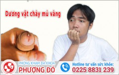 Dương vật chảy mủ vàng: Nguyên nhân, nguy hiểm và cách xử lý hiệu quả