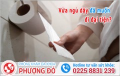 Vừa Ngủ Dậy Đã Muốn Đi Đại Tiện: Dấu Hiệu Tốt Hay Cảnh Báo Bệnh?