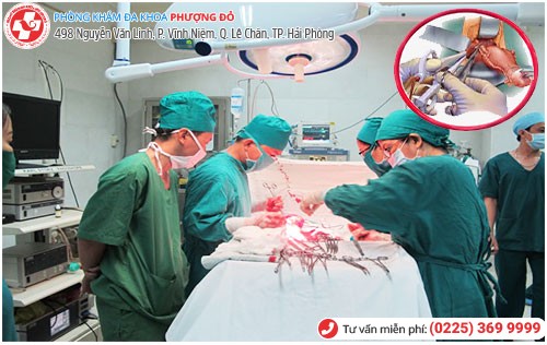 Phẫu thuật cắt bỏ tử cung tại Đa Khoa Phượng Đỏ