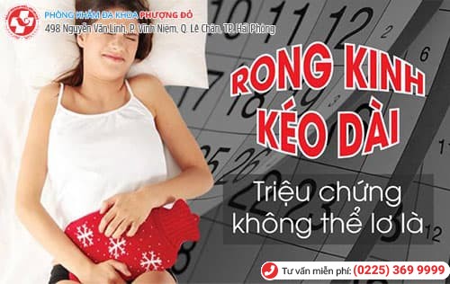 rong kinh ở phụ nữ