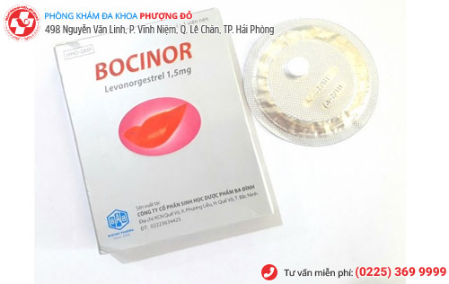 Thuốc tránh thai khẩn cấp Bocinor dùng khi nào?